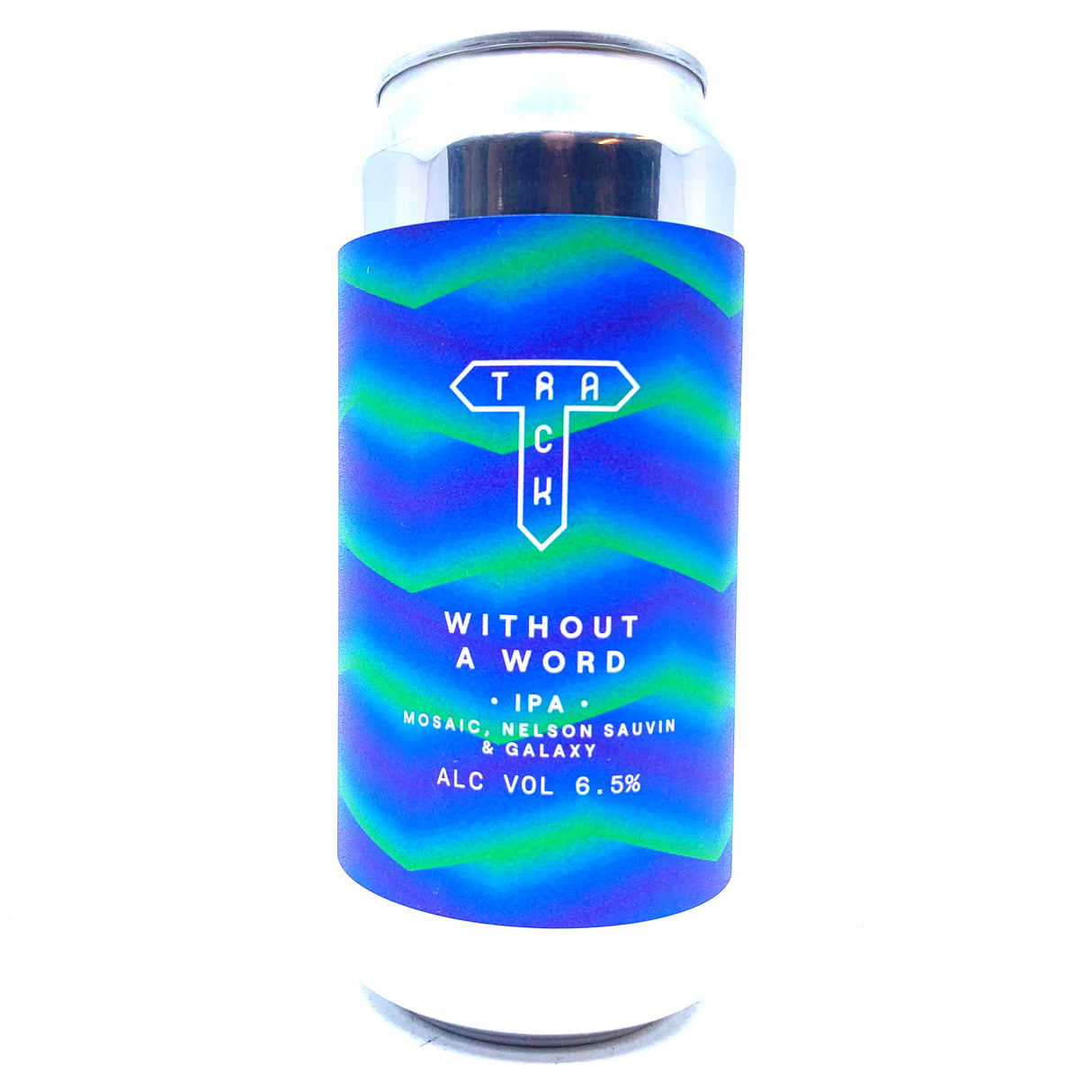 Track Without A Word IPA 6.5% (440ml can)-Hop Burns & Black