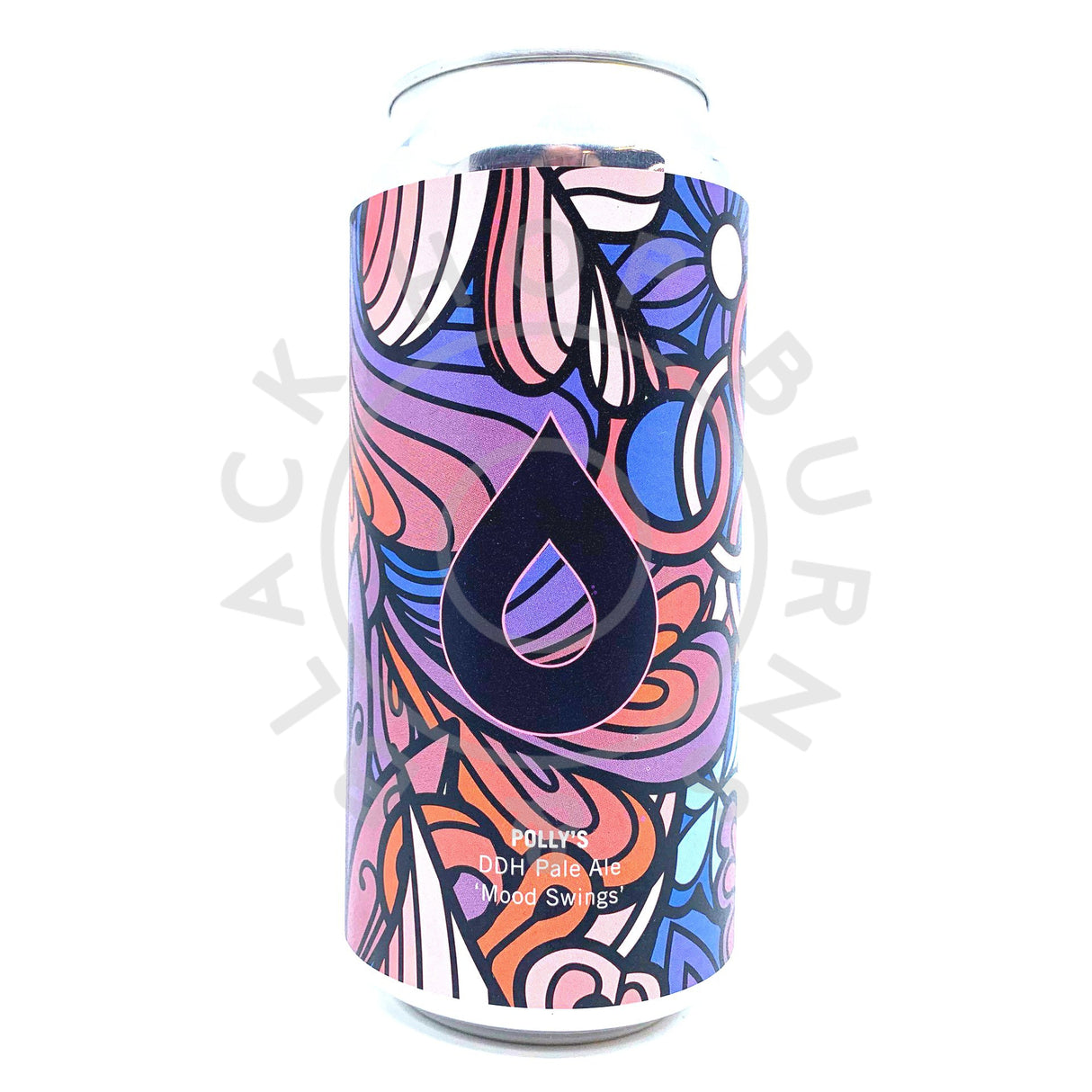 Polly's Brew Co Mood Swings DDH Pale Ale 5.5% (440ml can)-Hop Burns & Black
