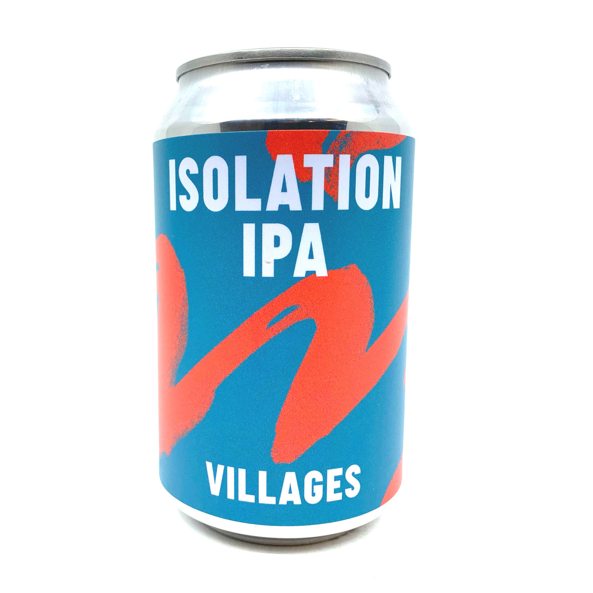 Villages Isolation IPA Number 4 6% (330ml can)-Hop Burns & Black