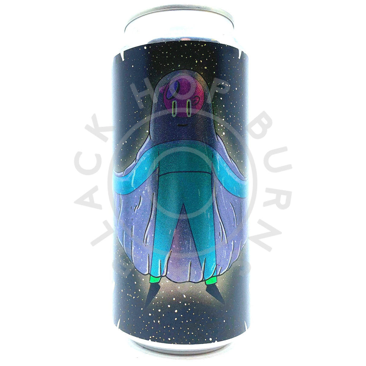 Left Handed Giant We Are Ghosts On The Moon Imperial Stout 12% (440ml can)-Hop Burns & Black