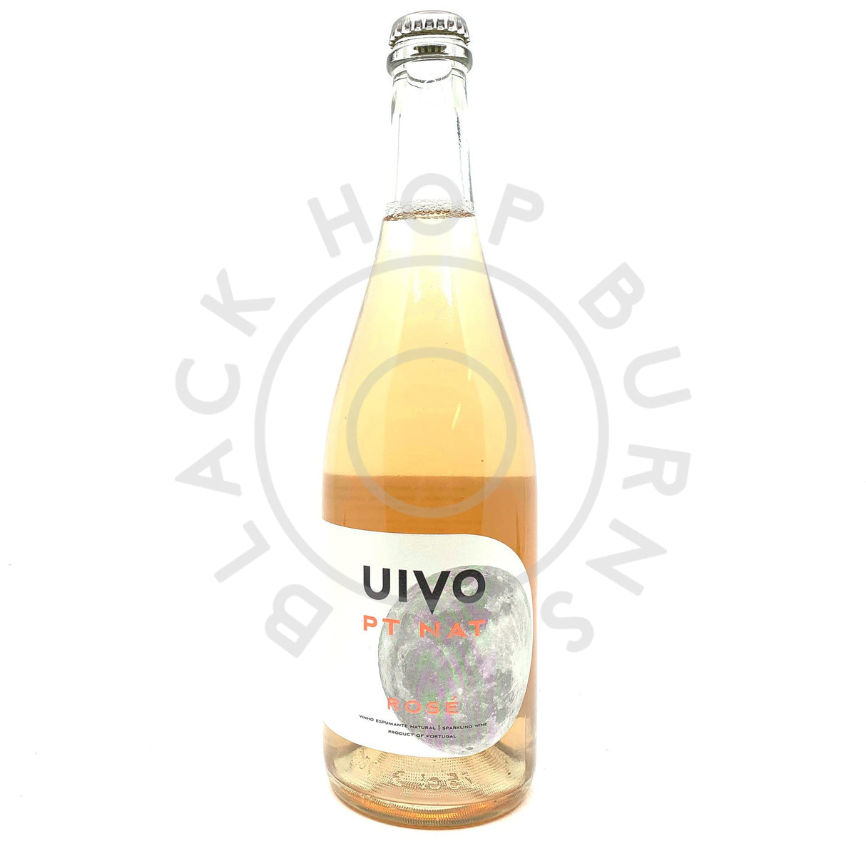 Folias de Baco Uivo Pet Nat Rose 2020 11% (750ml)-Hop Burns & Black