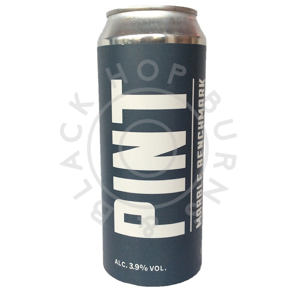 Marble Metric (Pint) Session Bitter 3.9% (500ml can)-Hop Burns & Black