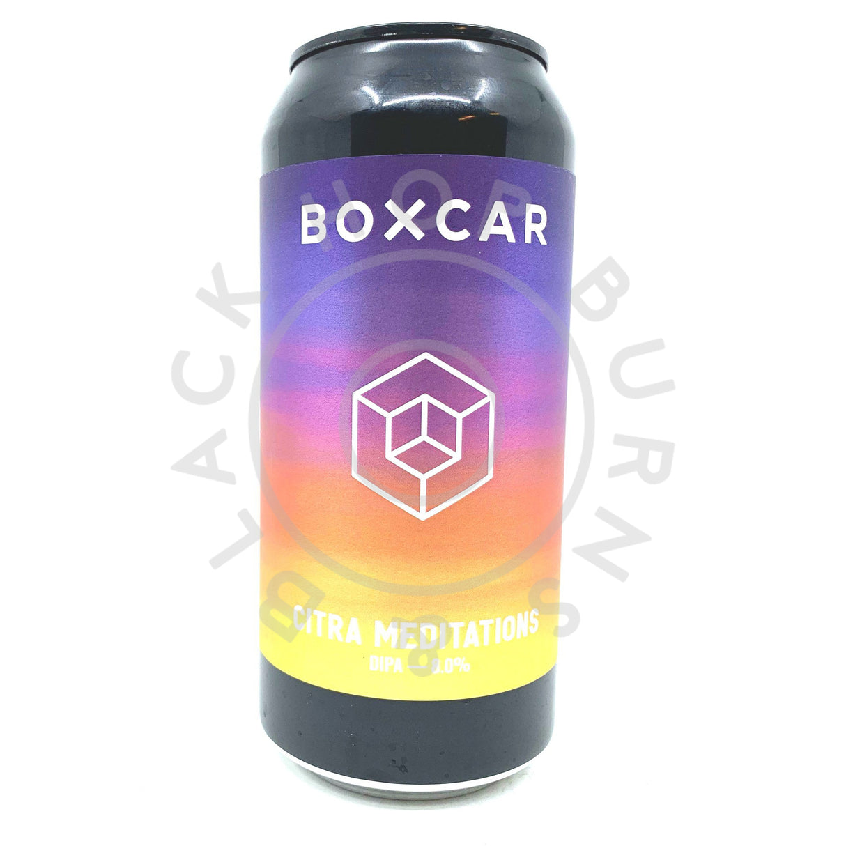 Boxcar Citra Meditations Double IPA 8% (440ml can)-Hop Burns & Black