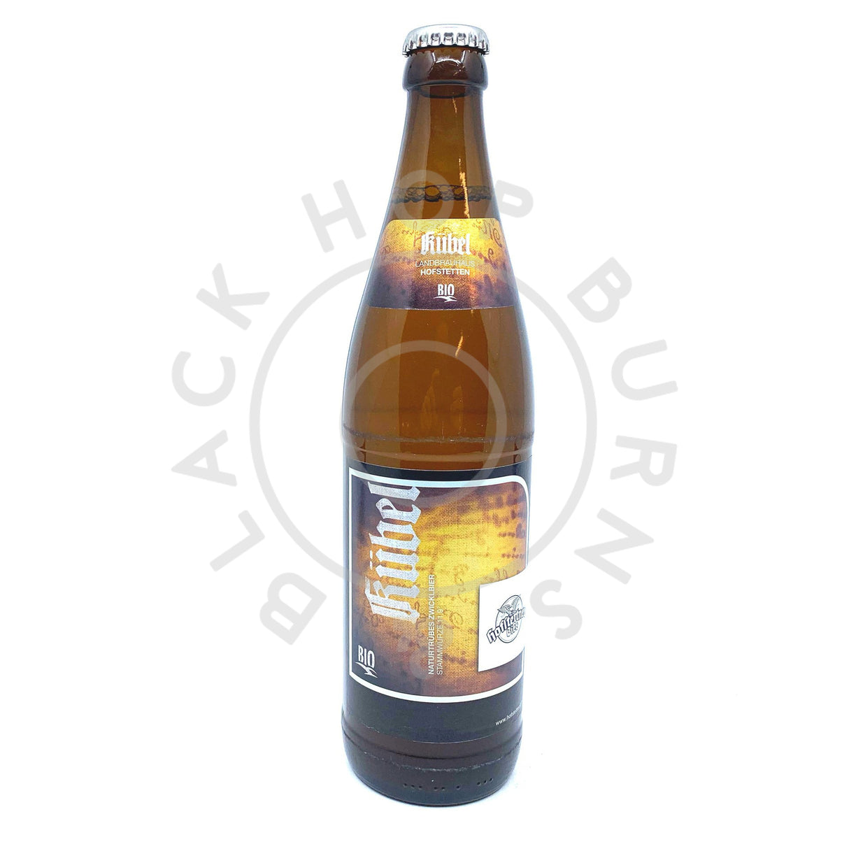 Hofstettner Kubelbier Lager 5.3% (500ml)-Hop Burns & Black