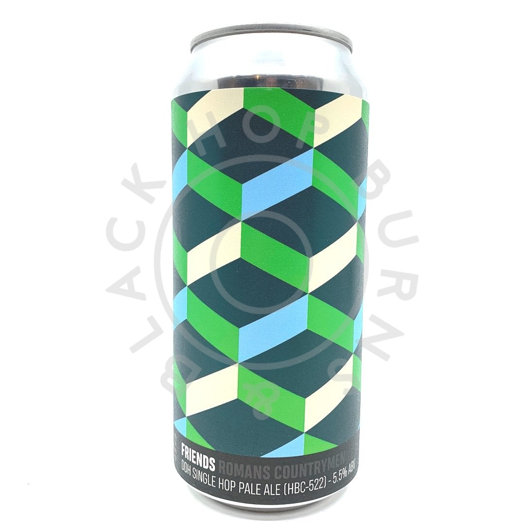 Howling Hops Friends DDH Single Hop Pale Ale 5.5% (440ml can)-Hop Burns & Black