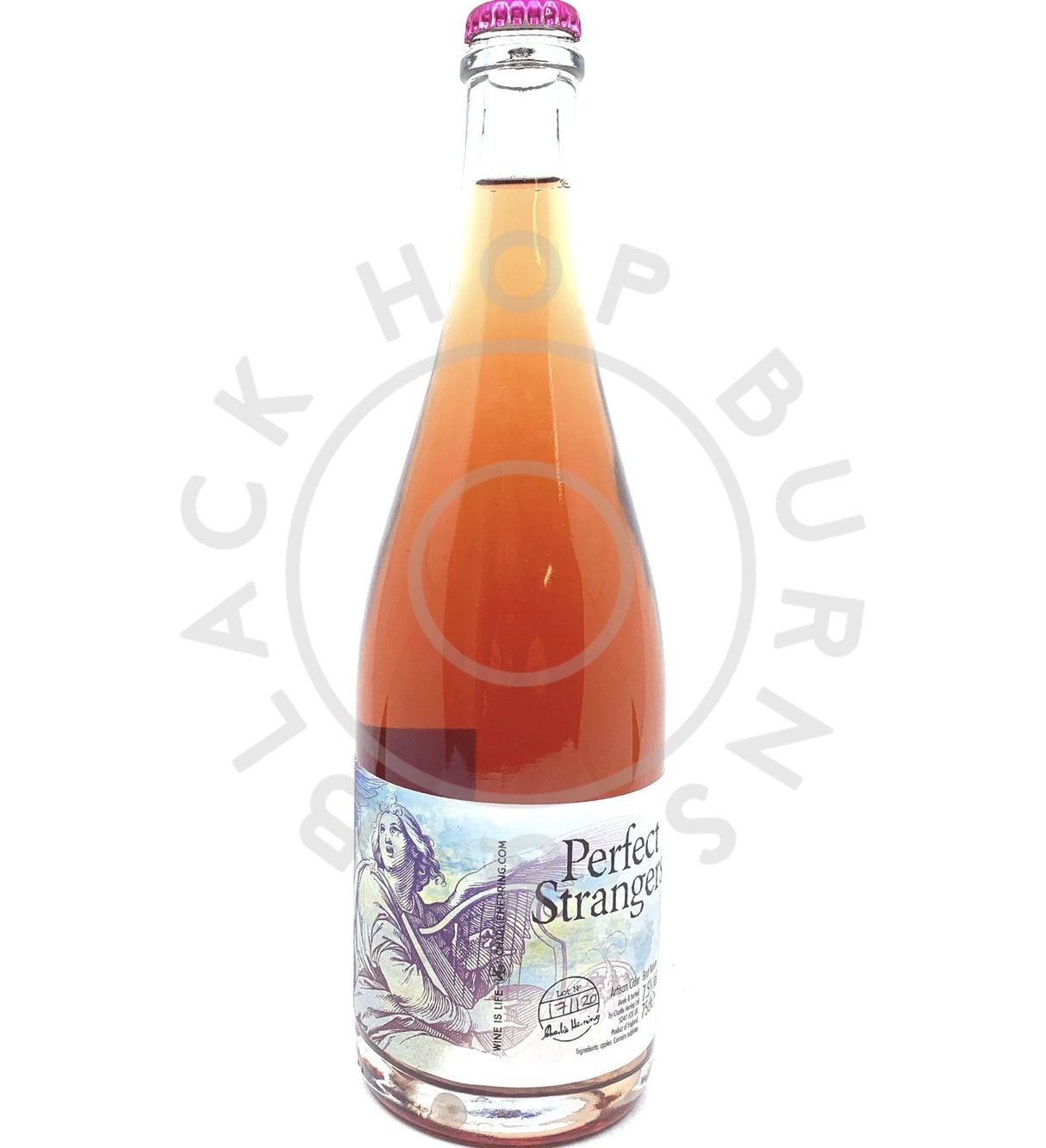 Charlie Herring Perfect Strangers Vin ed Pom 7.5% (750ml)-Hop Burns & Black