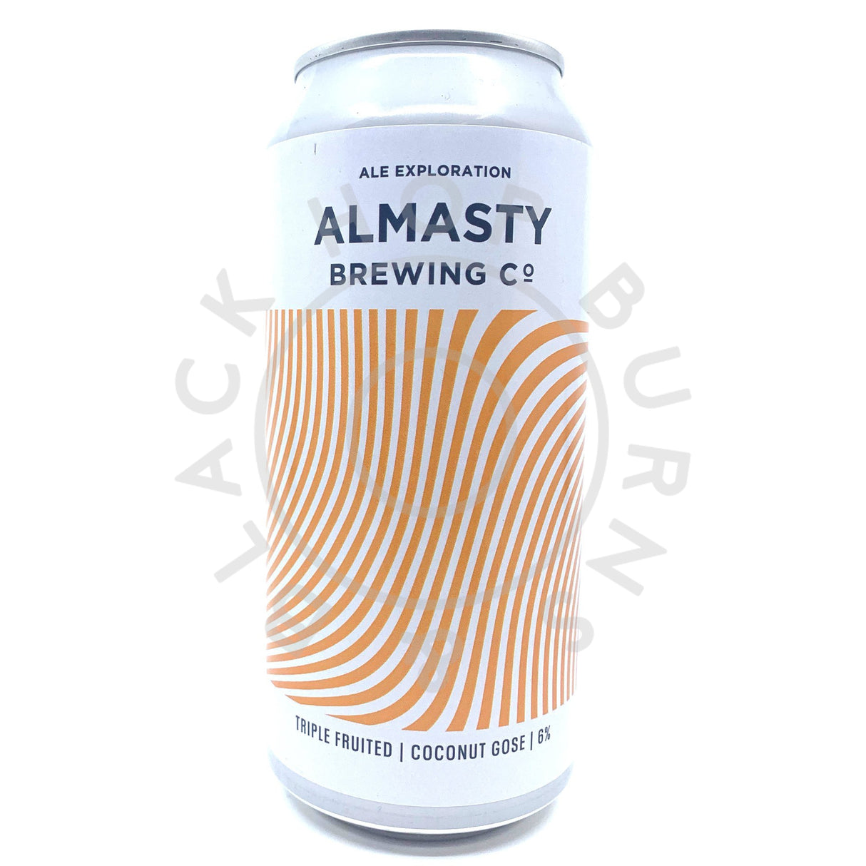 Almasty Triple Fruited Coconut Gose 6% (440ml can)-Hop Burns & Black