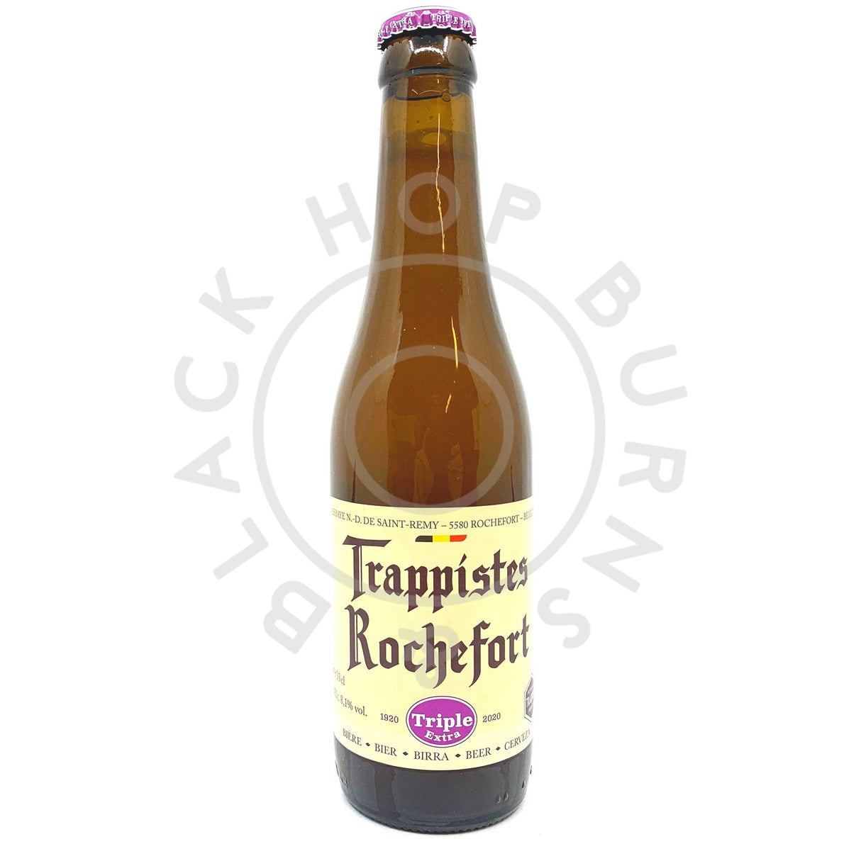 Trappistes Rochefort Triple Extra 8.1% (330ml)-Hop Burns & Black