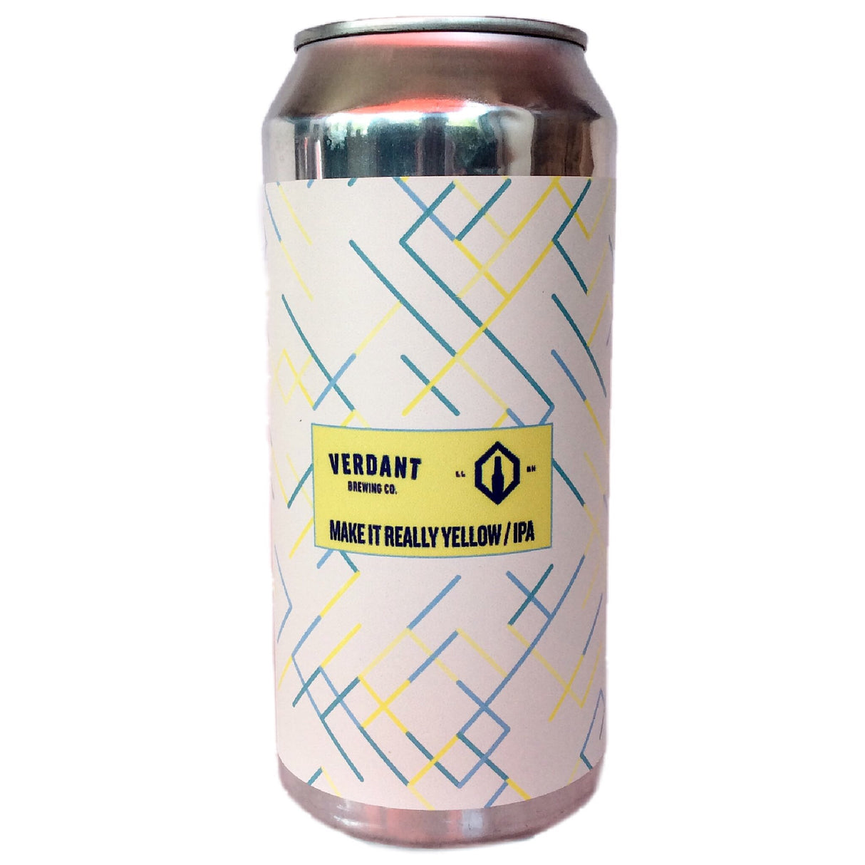 Verdant x Little Leeds Make It Really Yellow IPA 6.5% (440ml can)-Hop Burns & Black