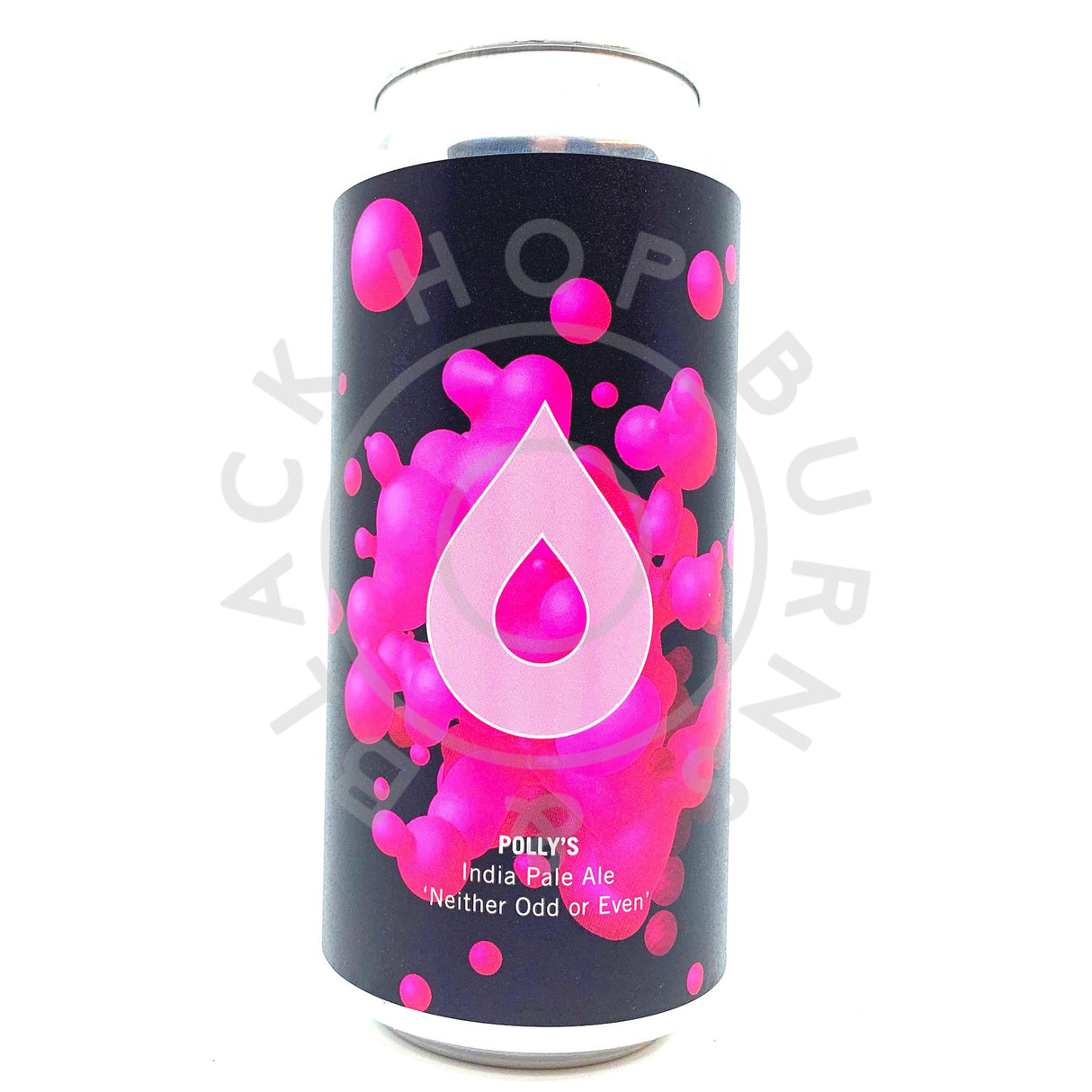 Polly's Brew Co Neither Odd Or Even IPA 5.6% (440ml can)-Hop Burns & Black