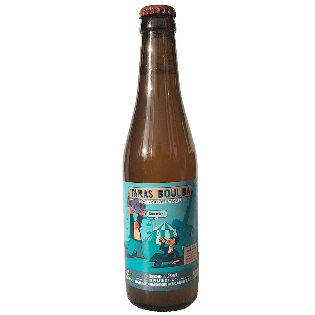 Brasserie de la Senne Taras Boulba Extra Hoppy Belgian Pale Ale 4.5% (330ml)-Hop Burns & Black