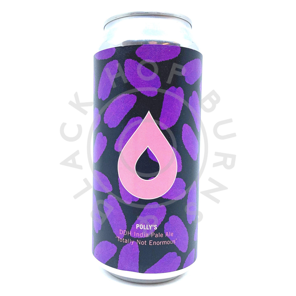 Polly's Brew Co Totally Not Enormous DDH IPA 7.2% (440ml can)-Hop Burns & Black