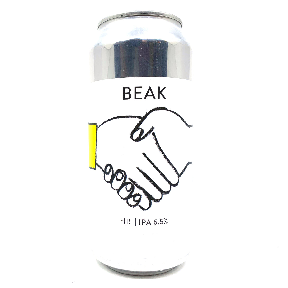 Beak Brewery Hi! IPA 6.5% (440ml can)-Hop Burns & Black