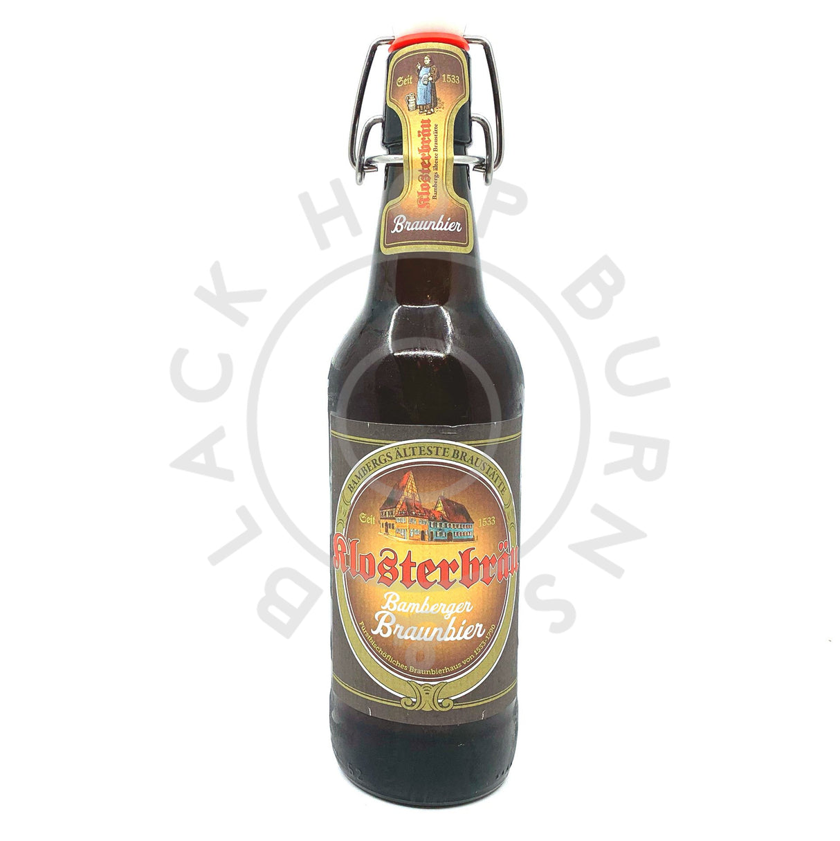 Klosterbrau Bamberg Braunbier 5.5% (500ml)-Hop Burns & Black