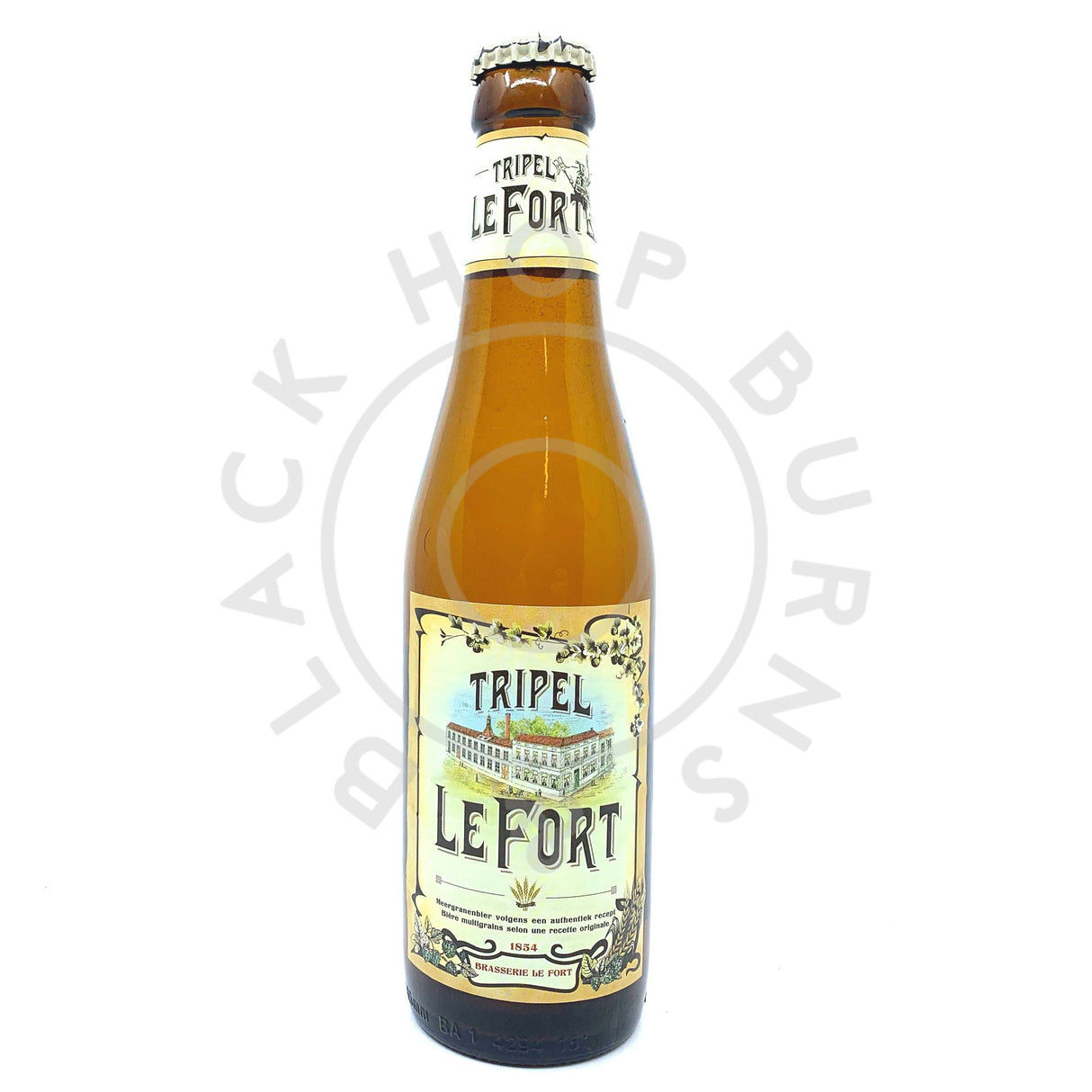 Omer Vander Ghinste Le Fort Triple 8.8% (330ml)-Hop Burns & Black