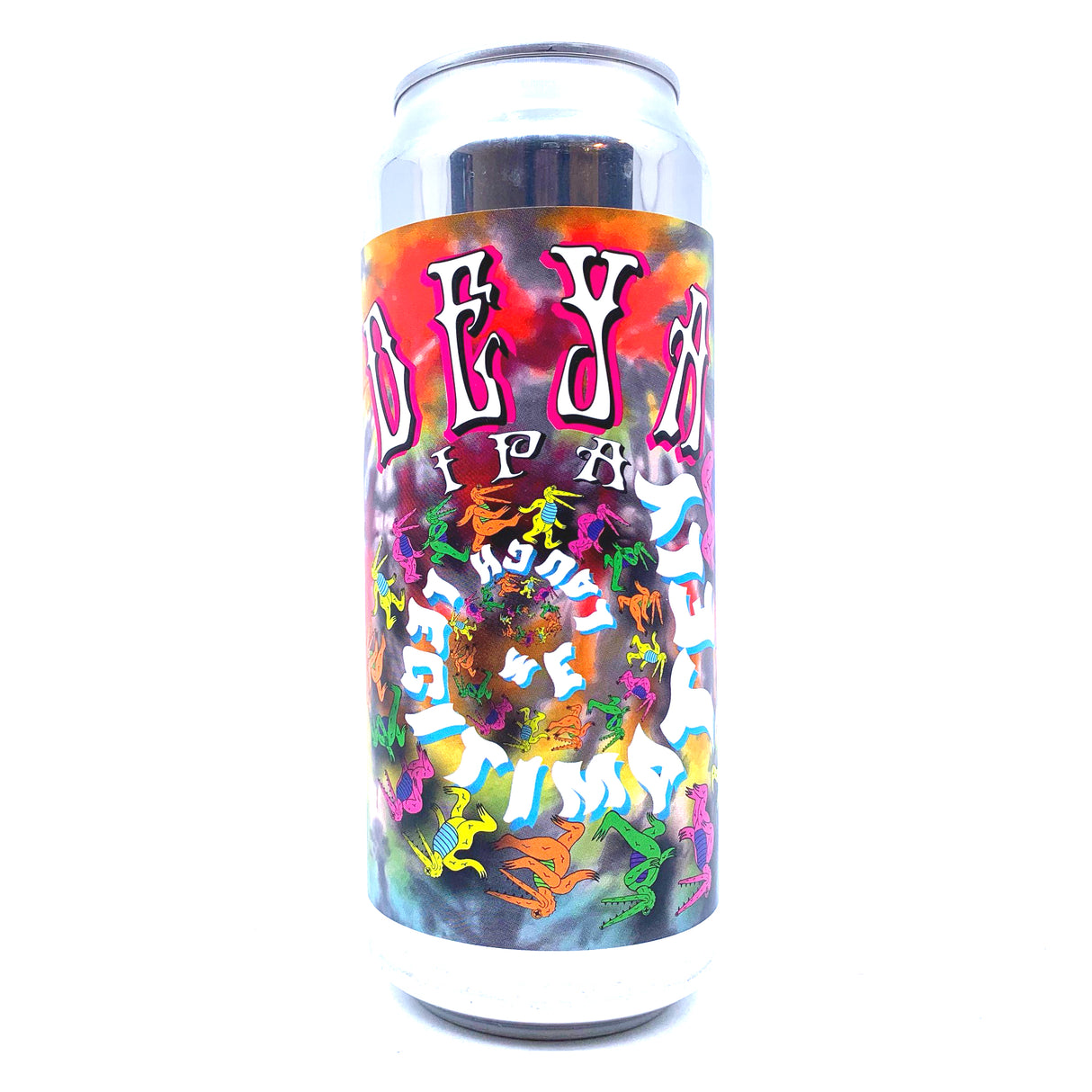 DEYA We Laugh Legitimately IPA 6% (500ml can)-Hop Burns & Black