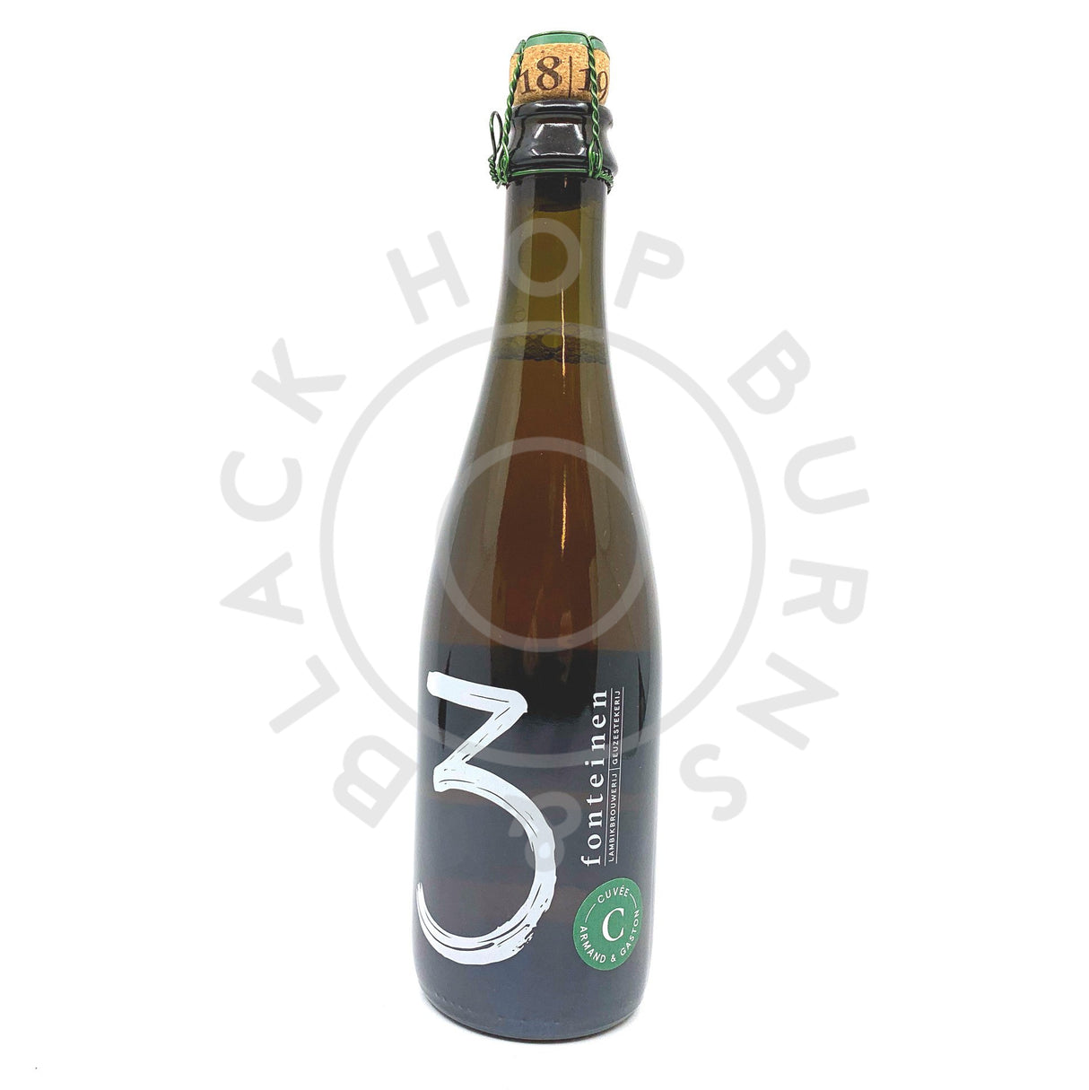 3 Fonteinen Oude Geuze Cuvee Armand & Gaston 2018/19 Blend 13 7.1% (375ml)-Hop Burns & Black