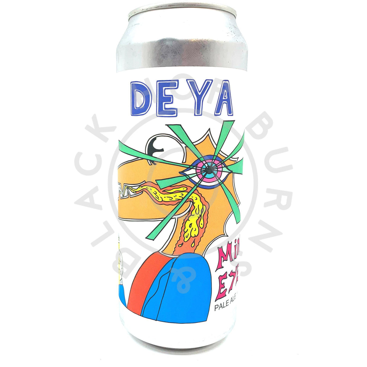 DEYA Mind's Eye Pale Ale 4.8% (500ml can)-Hop Burns & Black