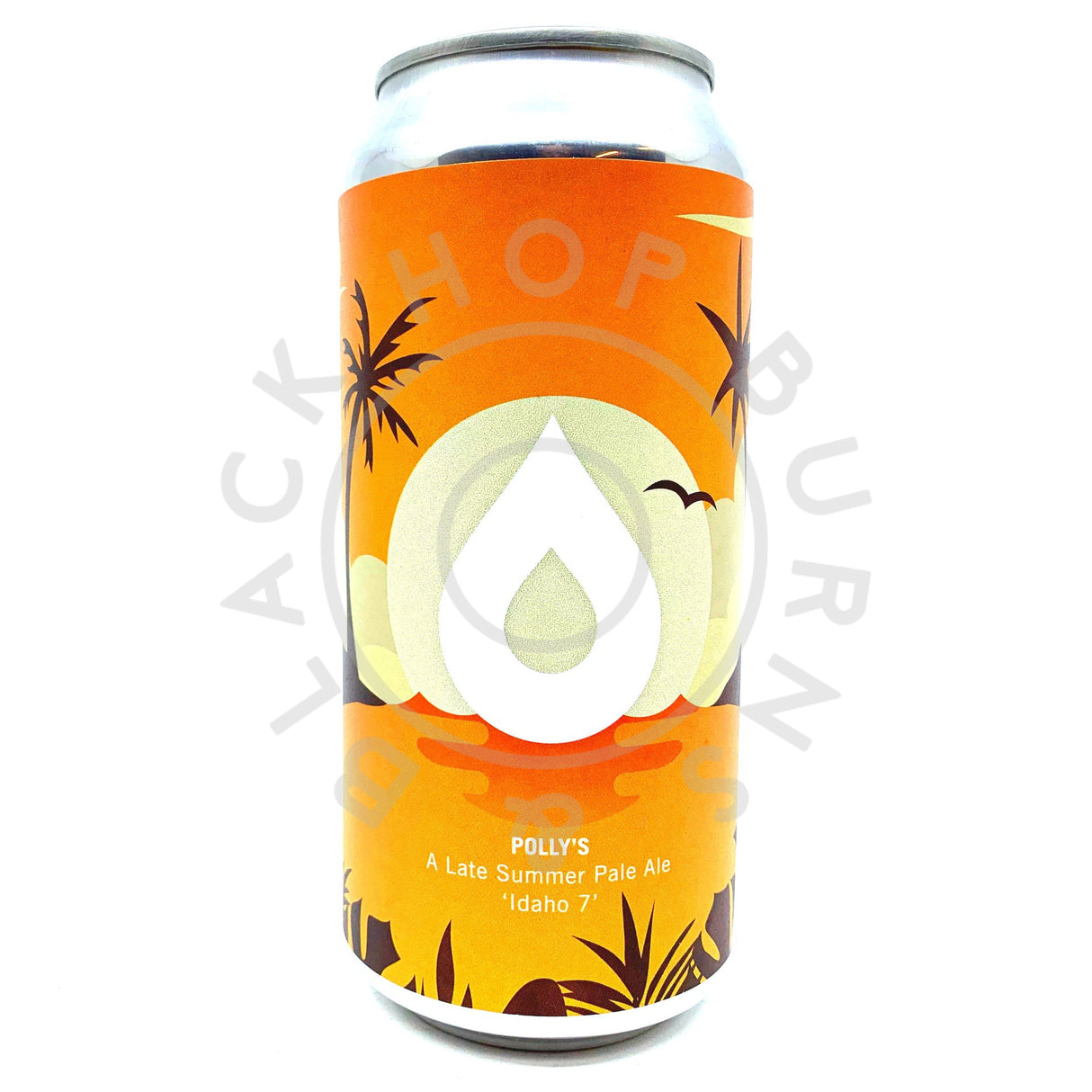 Polly's Brew Co A Late Summer: Idaho 7 Pale Ale 5.6% (440ml can)-Hop Burns & Black