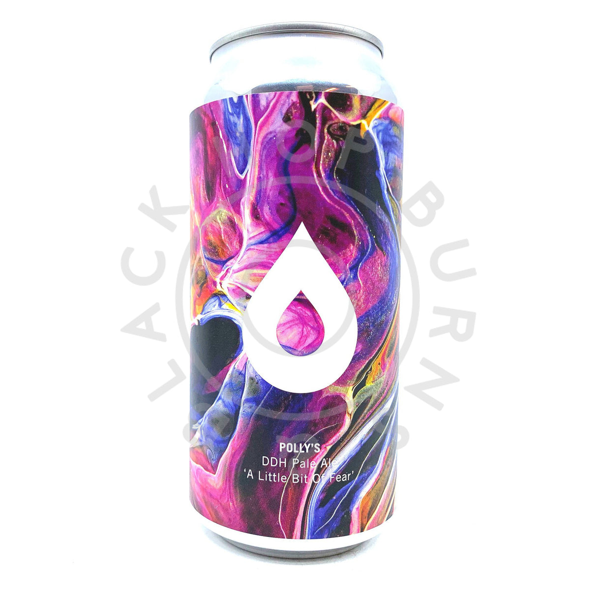 Polly's Brew Co A Little Bit of Fear New England Pale Ale 5.5% (440ml can)-Hop Burns & Black