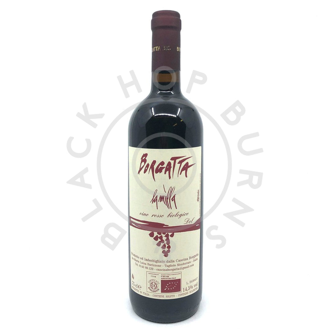 Cascina Borgatta La Milla Dolcetto 2015 14% (750ml)-Hop Burns & Black