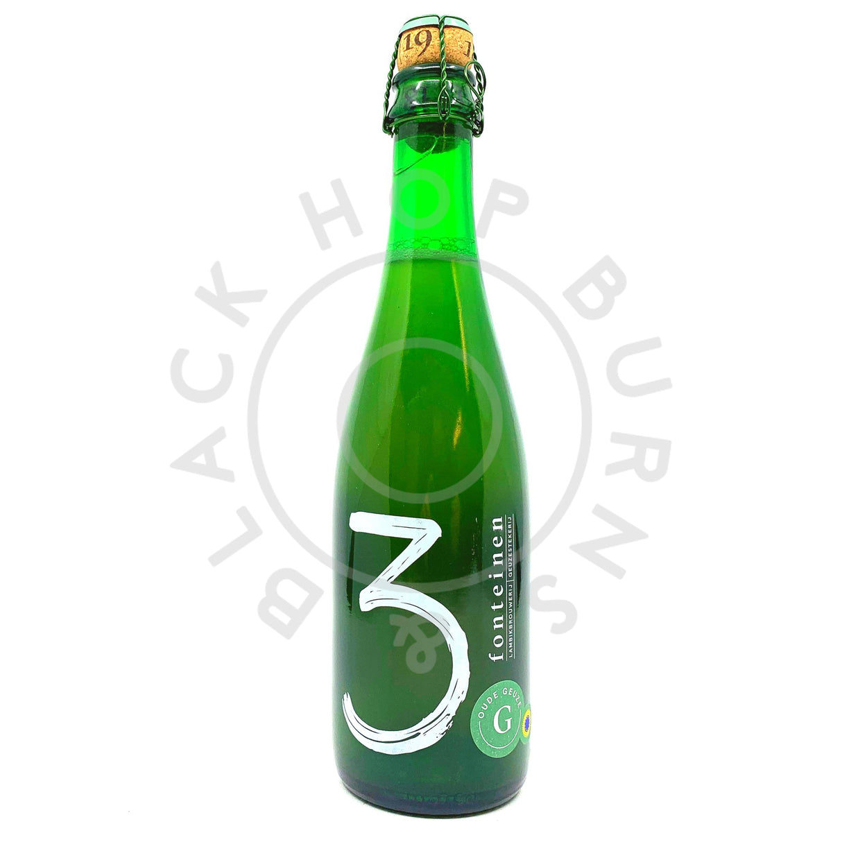 3 Fonteinen Oude Geuze 2018/19 Blend 31 6% (375ml)-Hop Burns & Black
