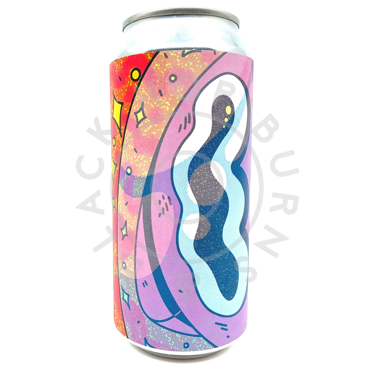 Left Handed Giant I Am Too Lucid Hazy IPA 6.5% (440ml can)-Hop Burns & Black