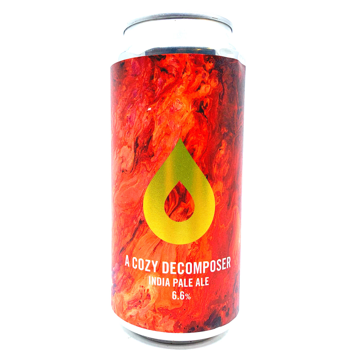 Polly's Brew Co A Cozy Decomposure IPA 6.6% (440ml can)-Hop Burns & Black