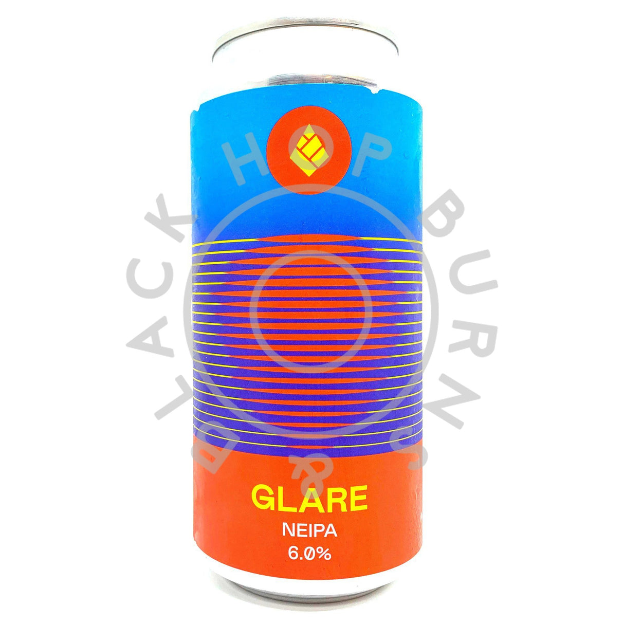 Drop Project Glare New England IPA 6% (440ml can)-Hop Burns & Black