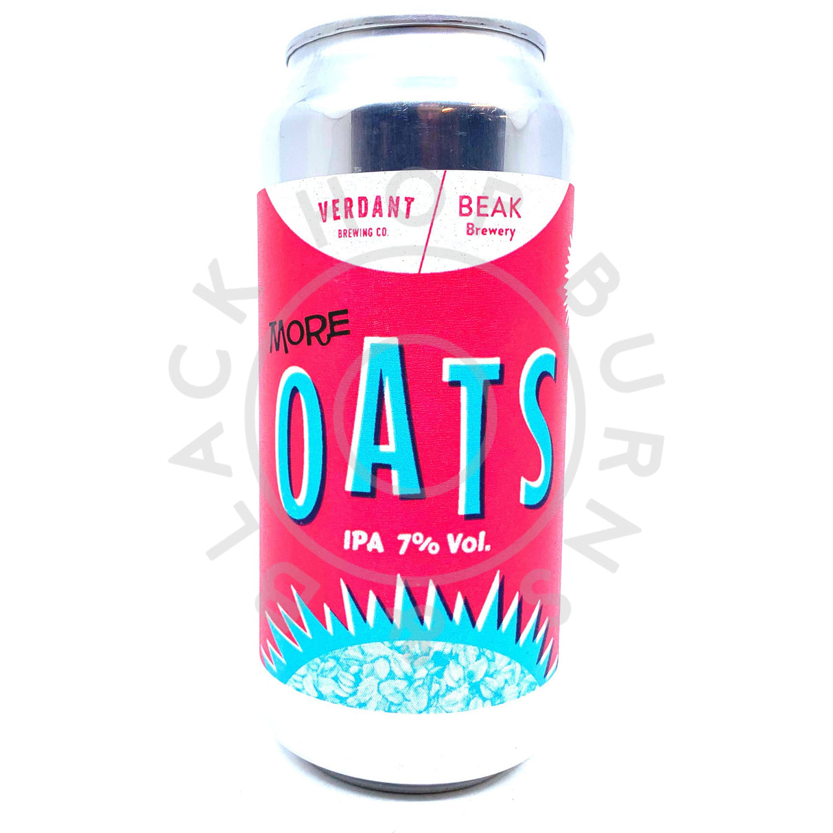 Verdant x Beak More Oats IPA 7% (440ml can)-Hop Burns & Black