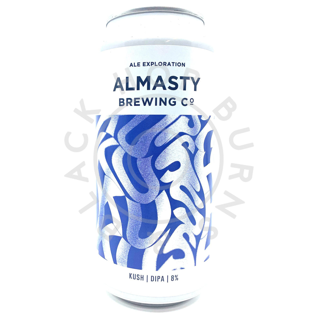 Almasty Kush DIPA 8% (440ml can)-Hop Burns & Black