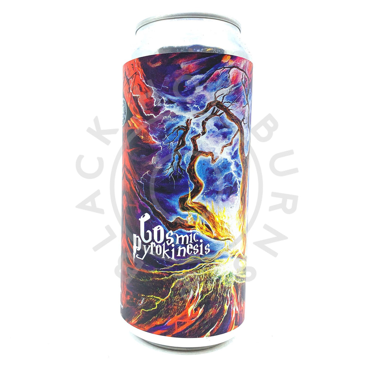 Mother Earth Cosmic Pyrokinesis New England IPA 6.7% (473ml can)-Hop Burns & Black