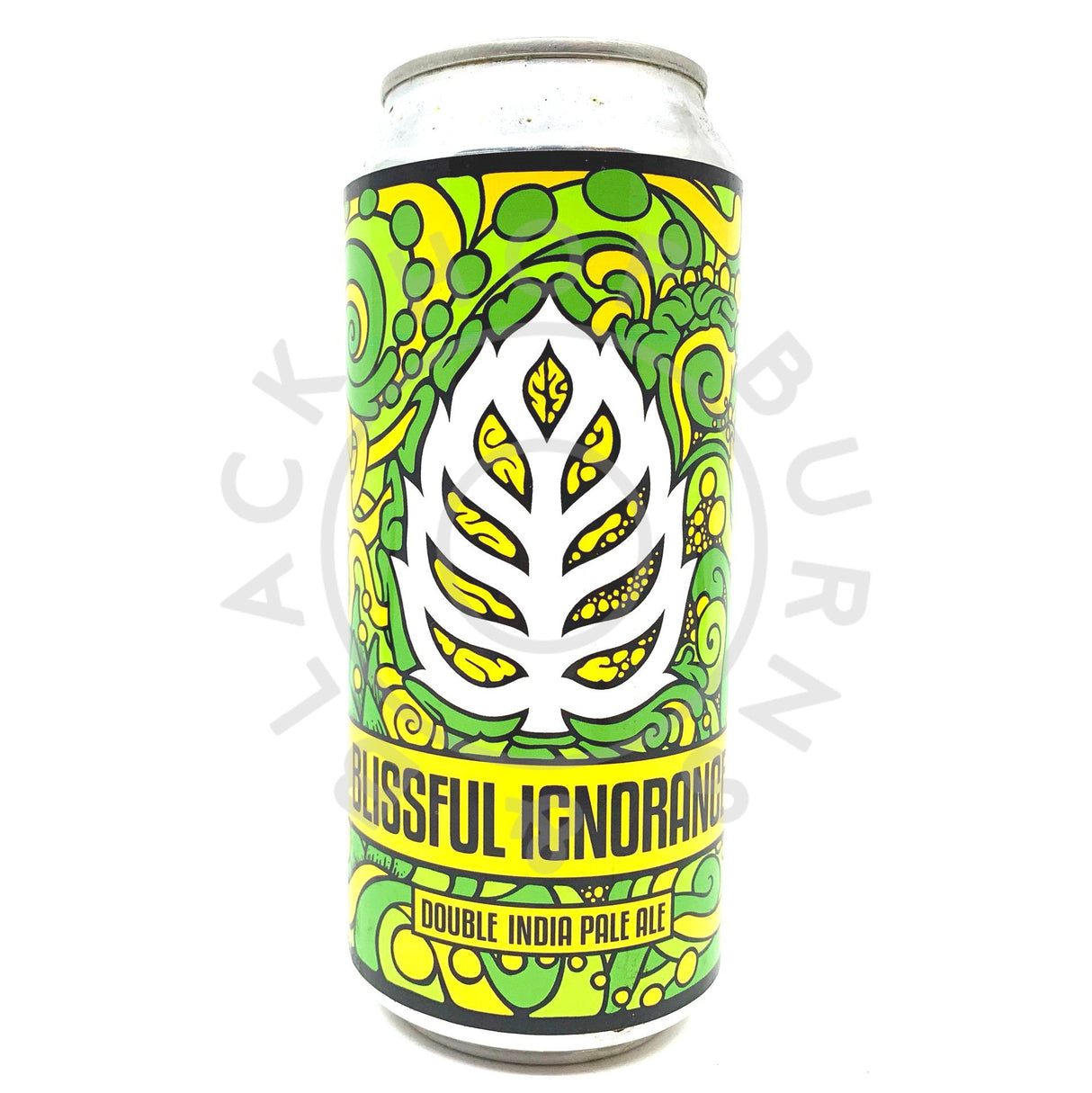 Lupilin Blissful Ignorance Double IPA 9% (473ml can)-Hop Burns & Black