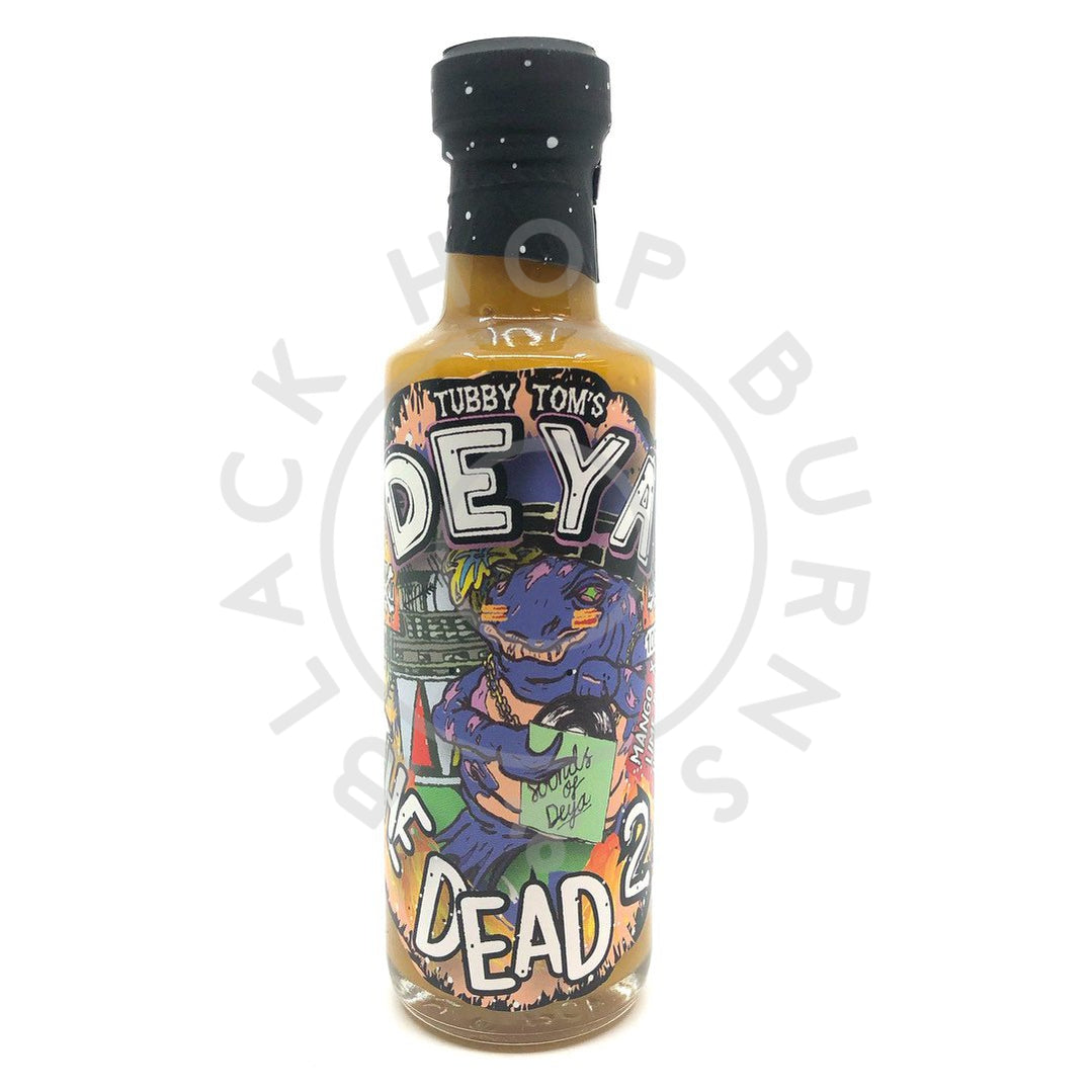 Tubby Tom's DEYA The Dead 2 Super Frooty Double IPA Hot Sauce (100g)-Hop Burns & Black
