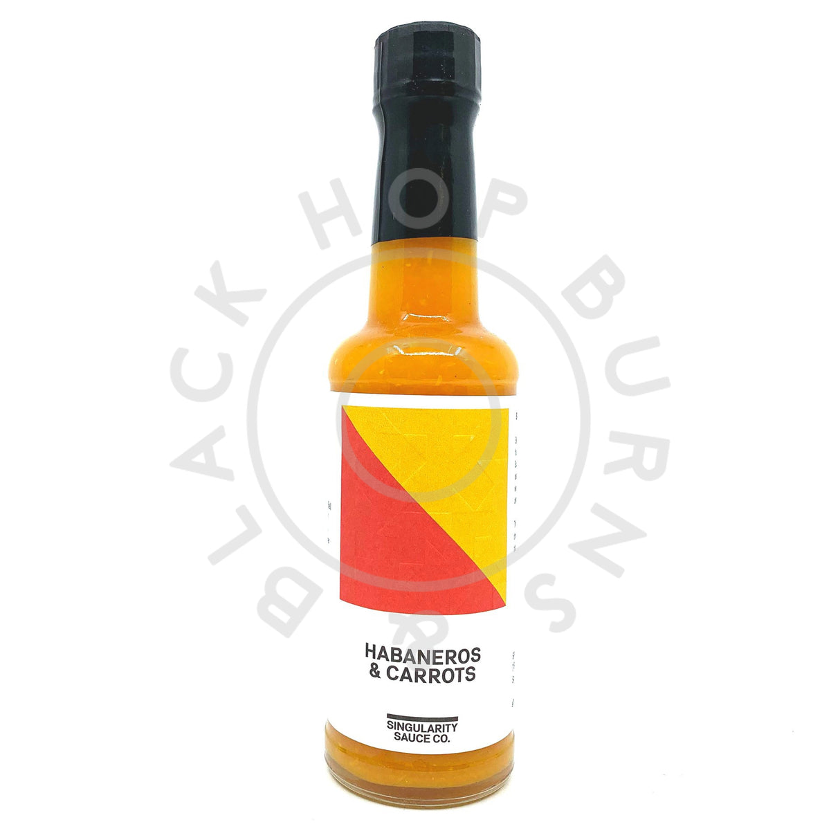 Singularity Sauce Co Habaneros & Carrots Hot Sauce (148ml)-Hop Burns & Black