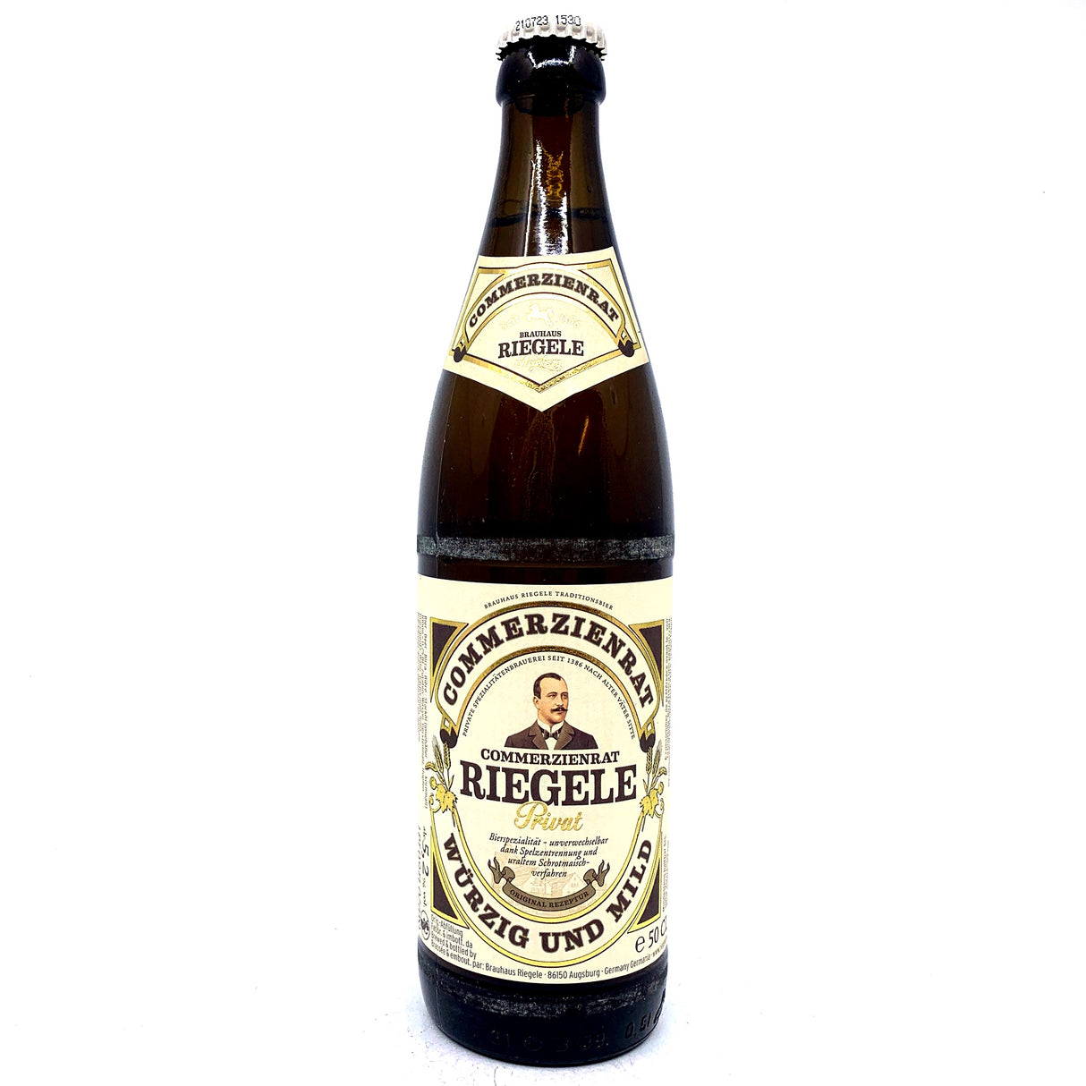 Riegele Commerzienrat Privat 5.2% (500ml)-Hop Burns & Black