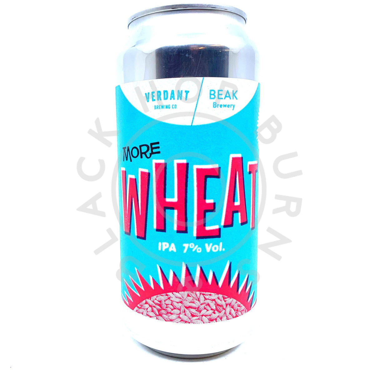 Verdant x Beak More Wheat IPA 7% (440ml can)-Hop Burns & Black