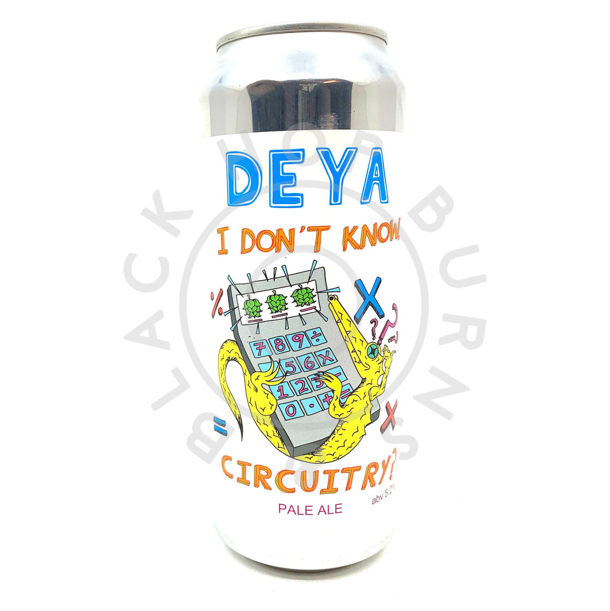 DEYA I Don't Know, Circuitry? Pale Ale 6.2% (500ml can)-Hop Burns & Black