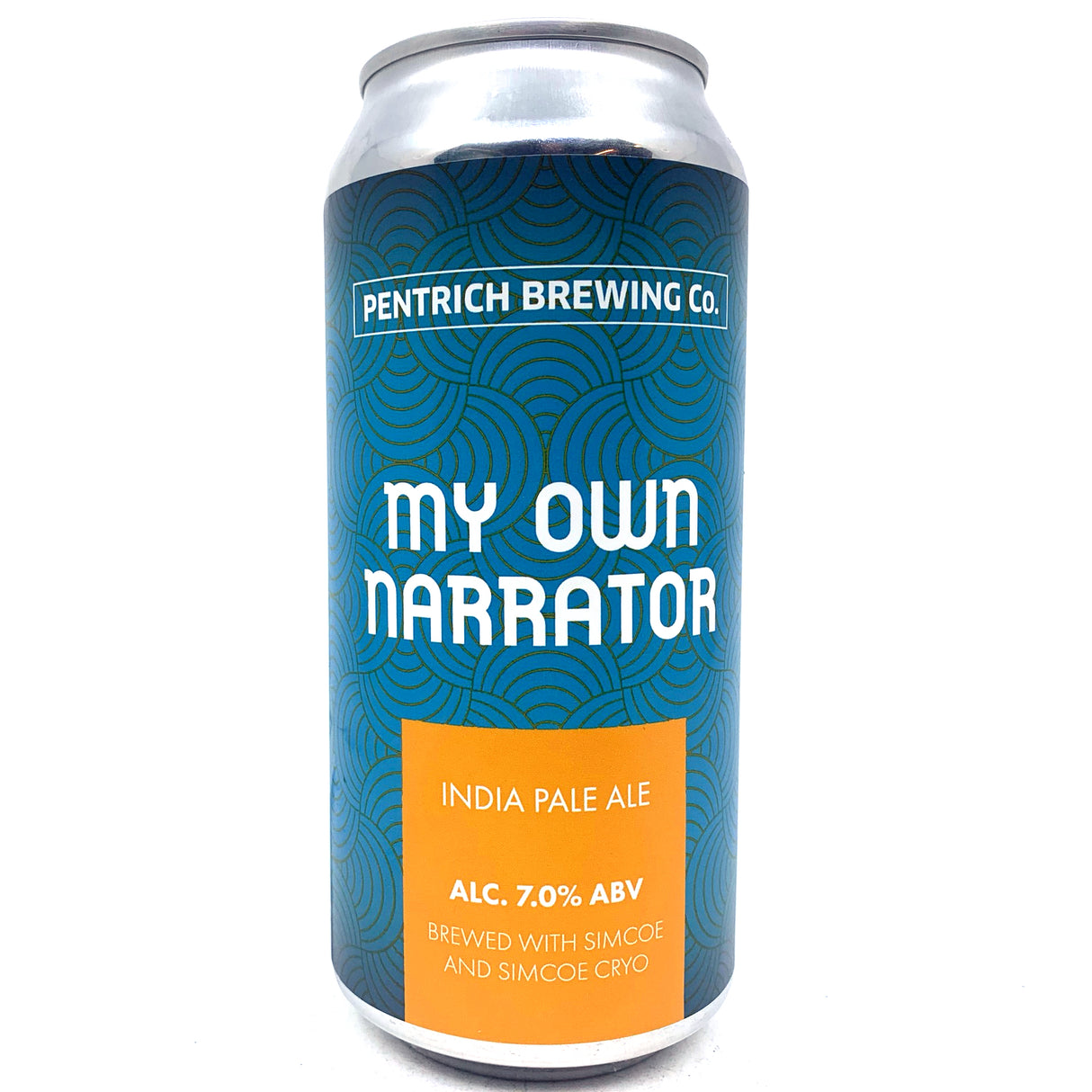 Pentrich My Own Narrator IPA 7% (440ml can)-Hop Burns & Black