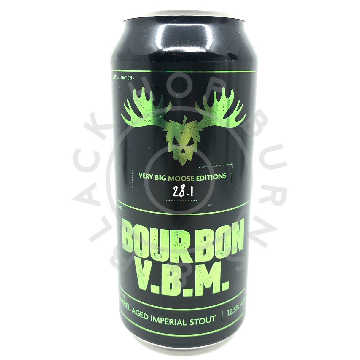 Fierce Beer Bourbon V.B.M. Imperial Stout 12.5% (440ml can)-Hop Burns & Black