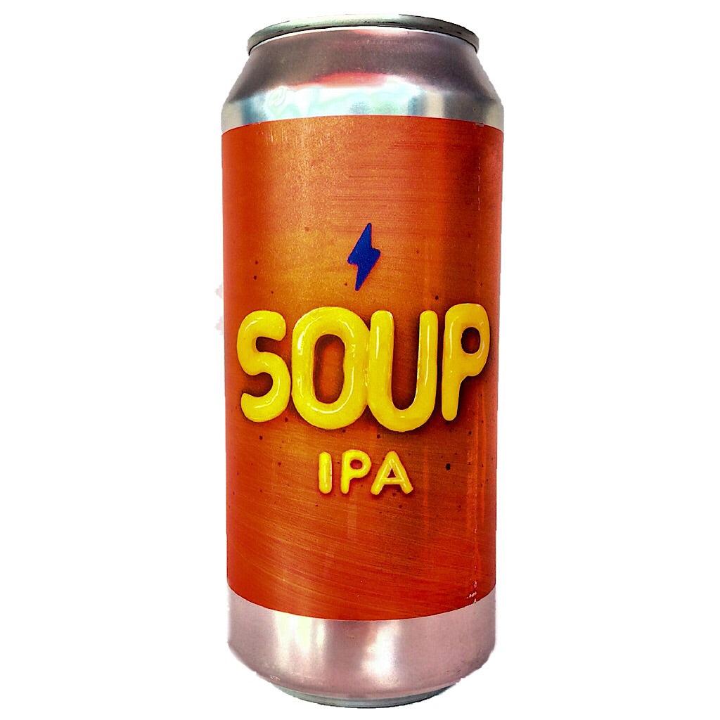 Garage Beer Soup IPA 6% (440ml can)-Hop Burns & Black
