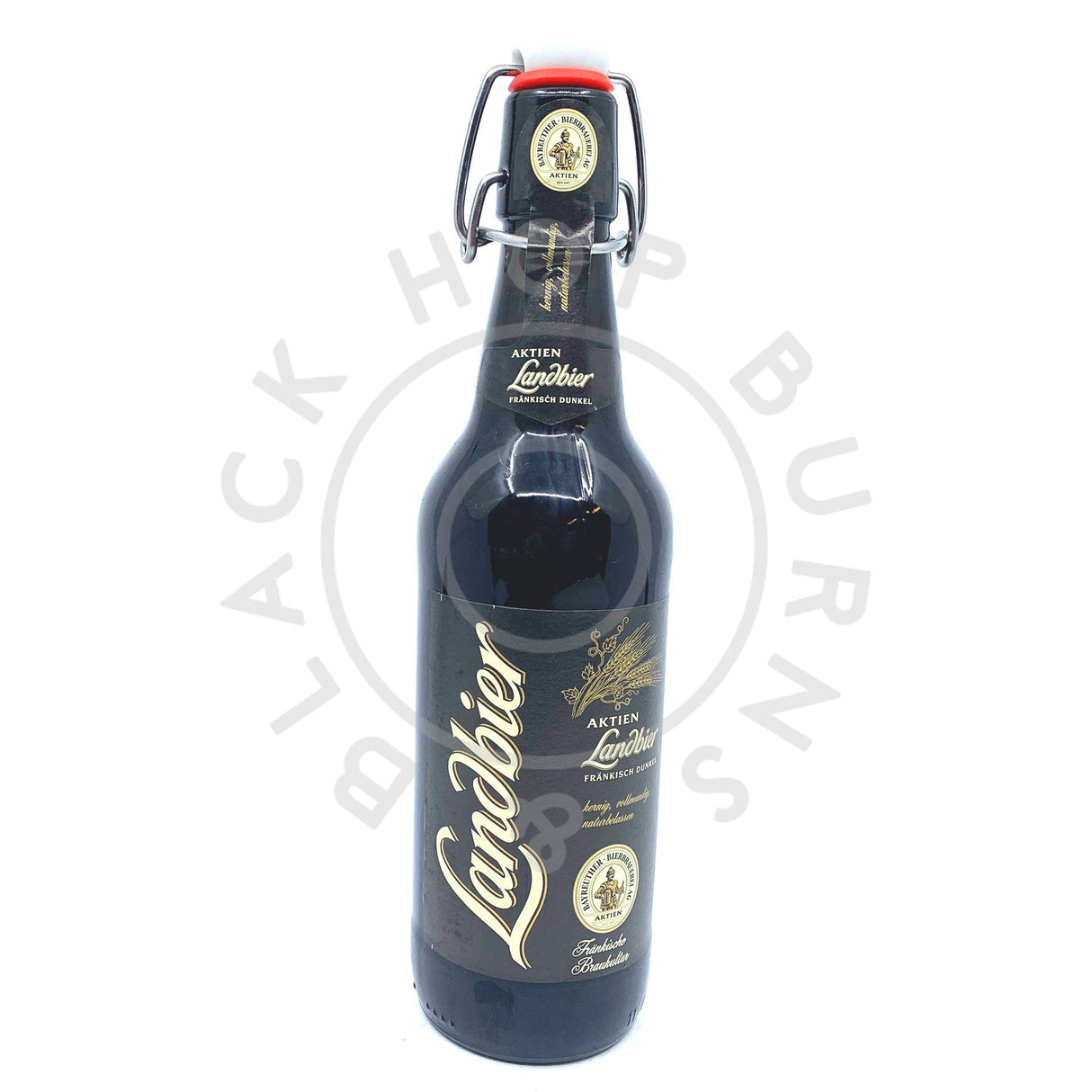 Bayreuther Aktien Landbier Frankisch Dunkel 5.3% (500ml)-Hop Burns & Black