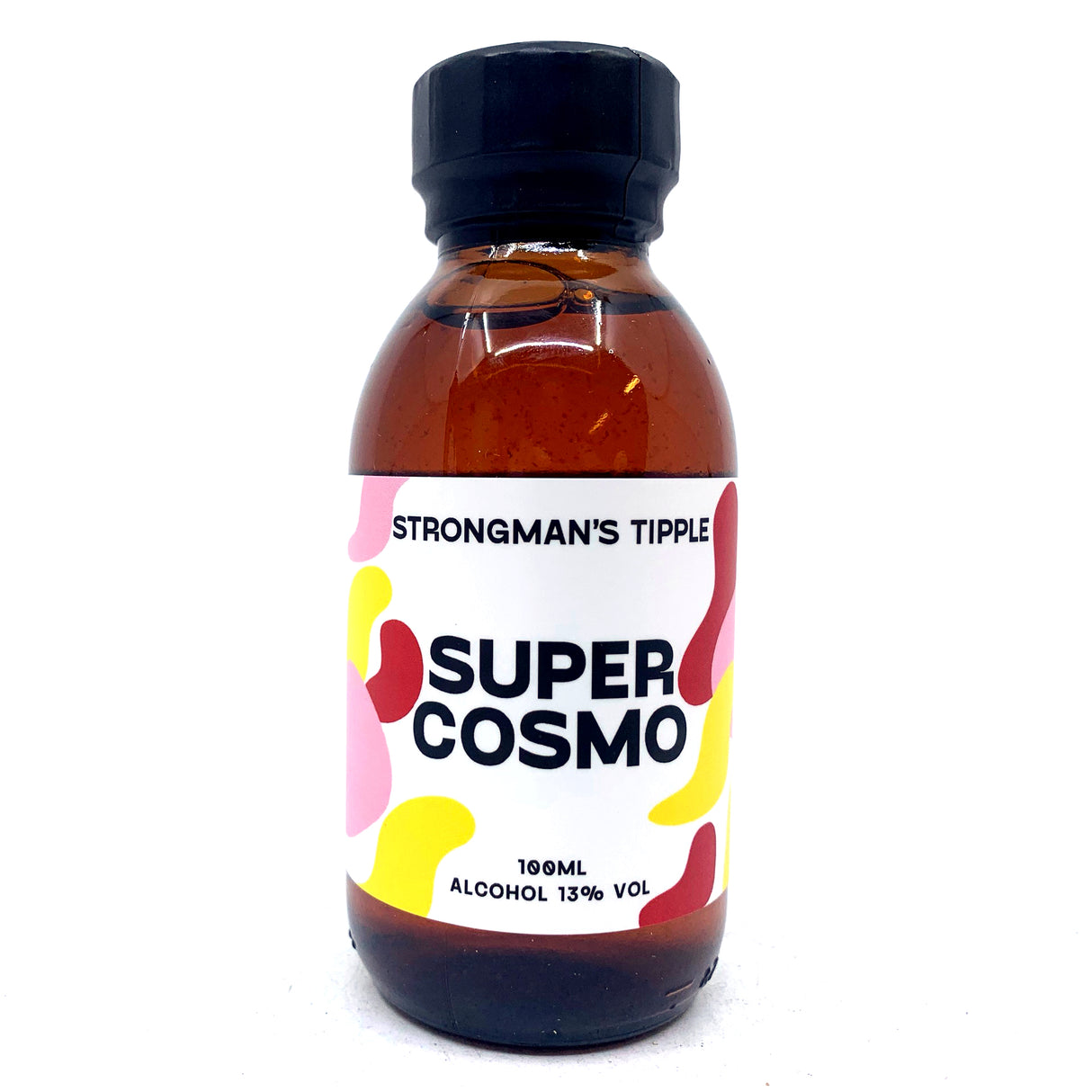 Strongman's Tipple Super Cosmo 13% (100ml)-Hop Burns & Black