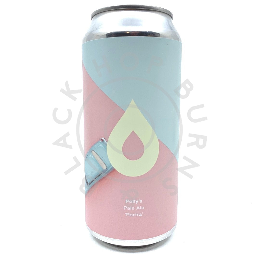 Polly's Brew Co Portra Pale Ale 5.2% (440ml can)-Hop Burns & Black