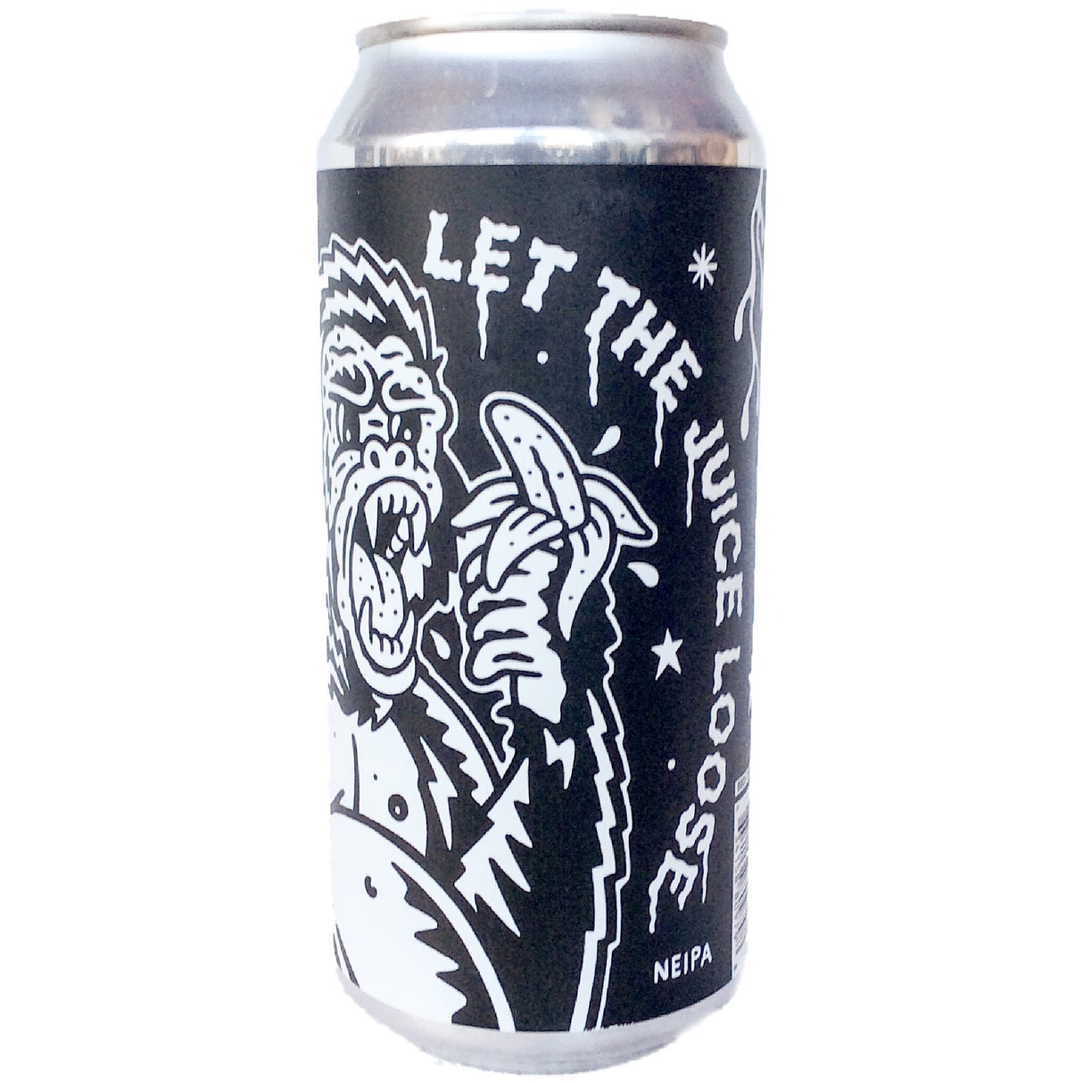 Black Iris Let The Juice Loose NEIPA 6.5% (440ml can)-Hop Burns & Black
