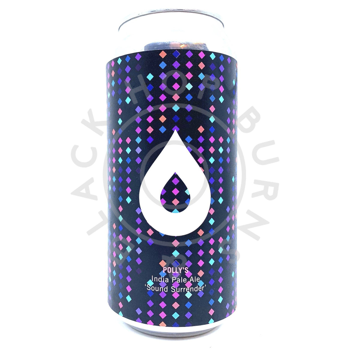 Polly's Brew Co Sound Surrender IPA 6.4% (440ml can)-Hop Burns & Black