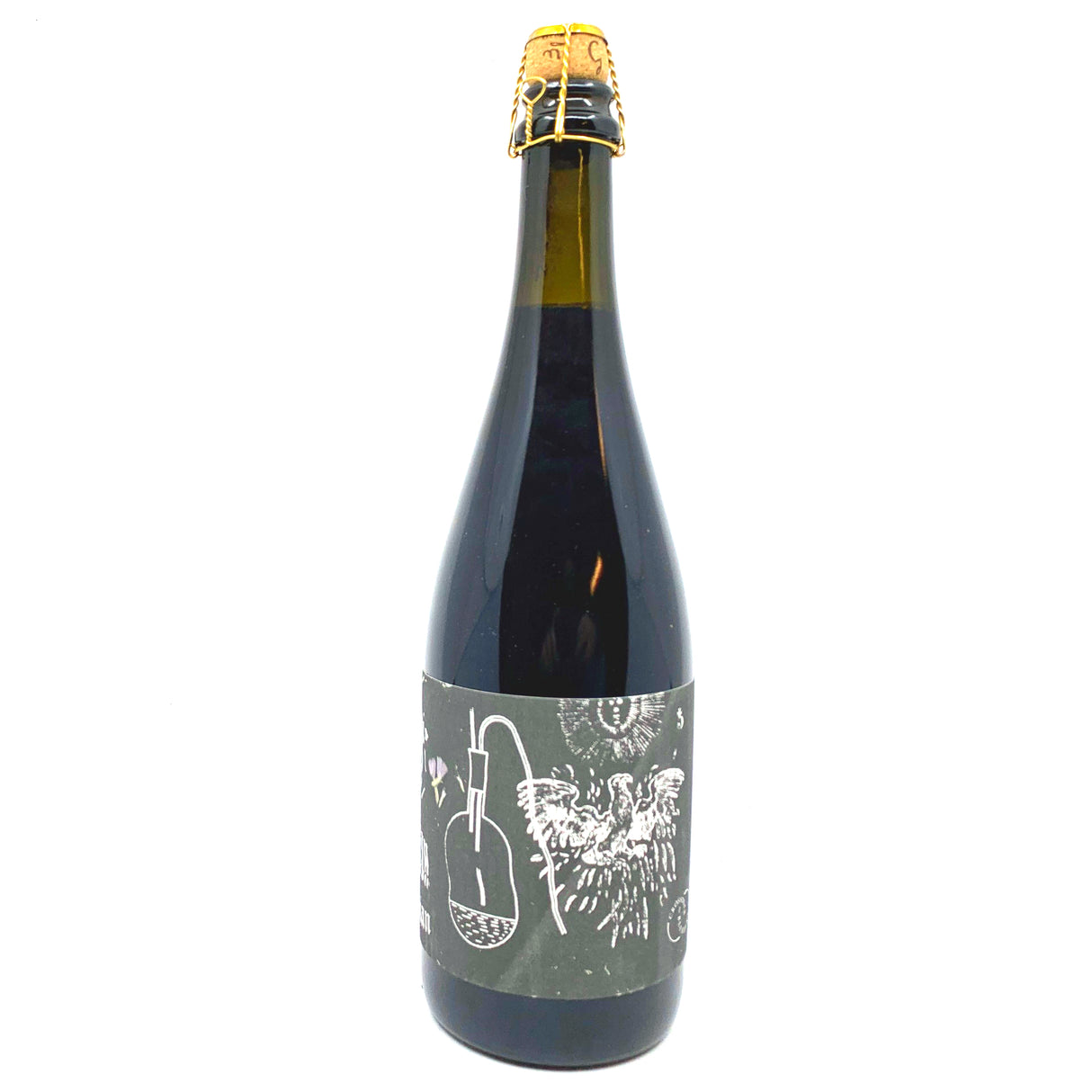 Crossover Blendery Obsidian 6.5% (750ml)-Hop Burns & Black
