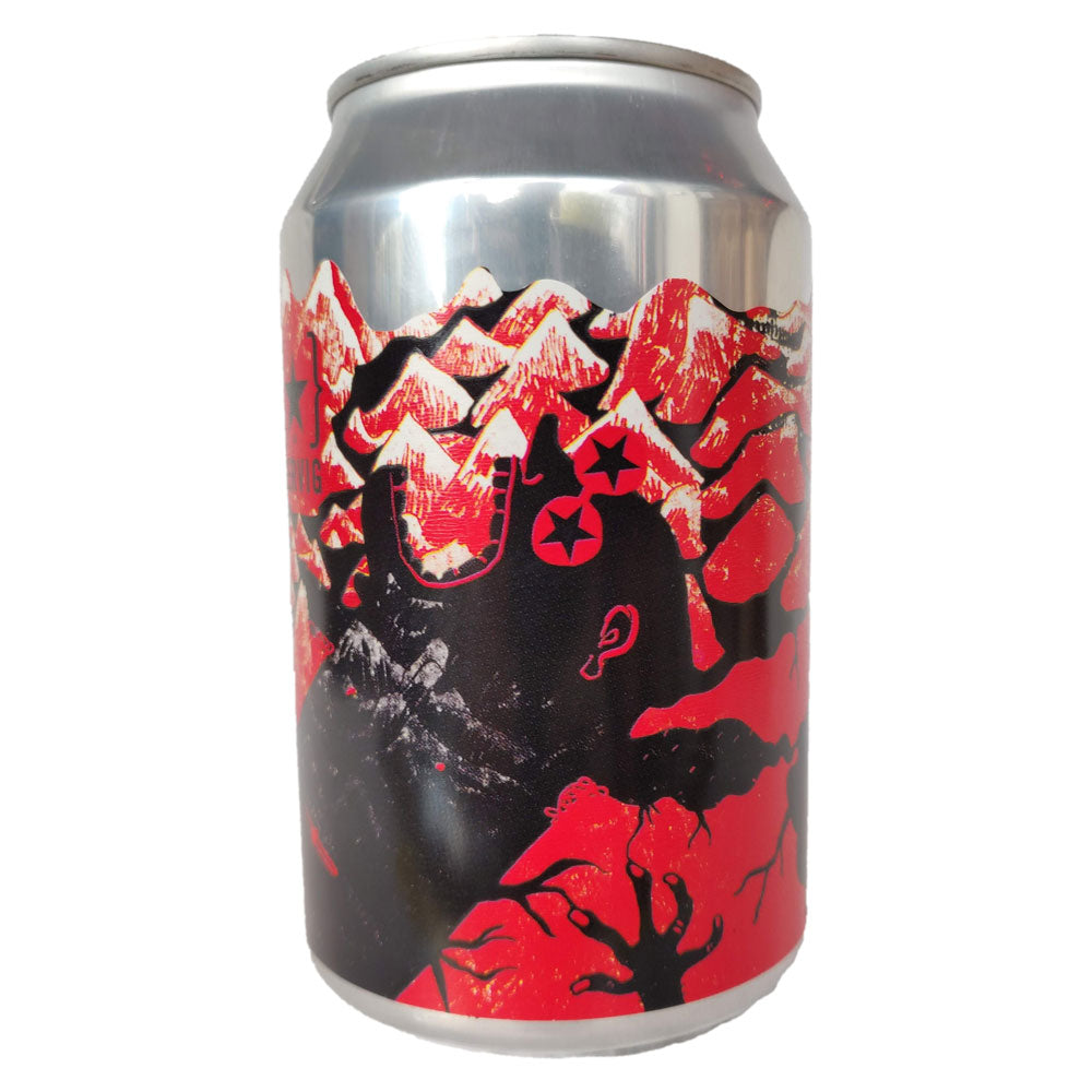 Lervig Konrad's Imperial Stout 10.4% (330ml can)-Hop Burns & Black