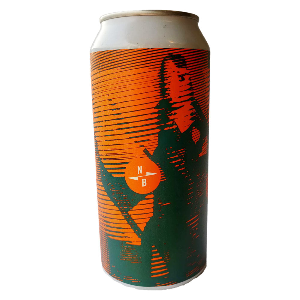 North Brewing Co Kurious Oranj IPA 6% (440ml can)-Hop Burns & Black