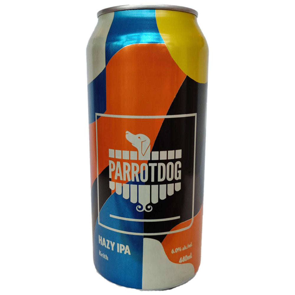 Parrotdog Keith NEIPA 6% (440ml can)-Hop Burns & Black